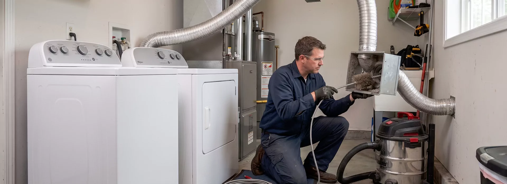 Dryer Vent Booster Fan Cleaning Plano, TX