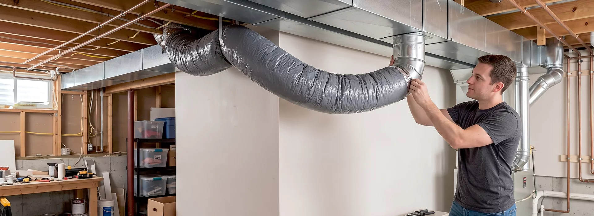Dryer Vent Hose Installation in Plano, Texas