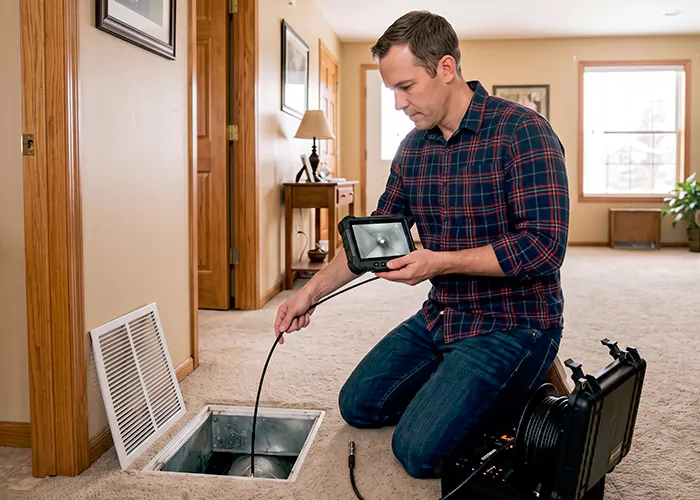 Certified Duct Camera Inspection Company in Plano, TX