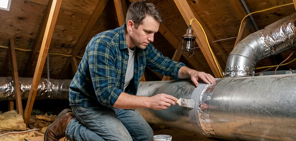 Air Duct Leak Repair in Plano, TX