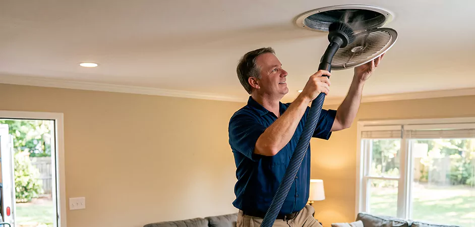 Residential Air Vent Cleaning in Plano, TX