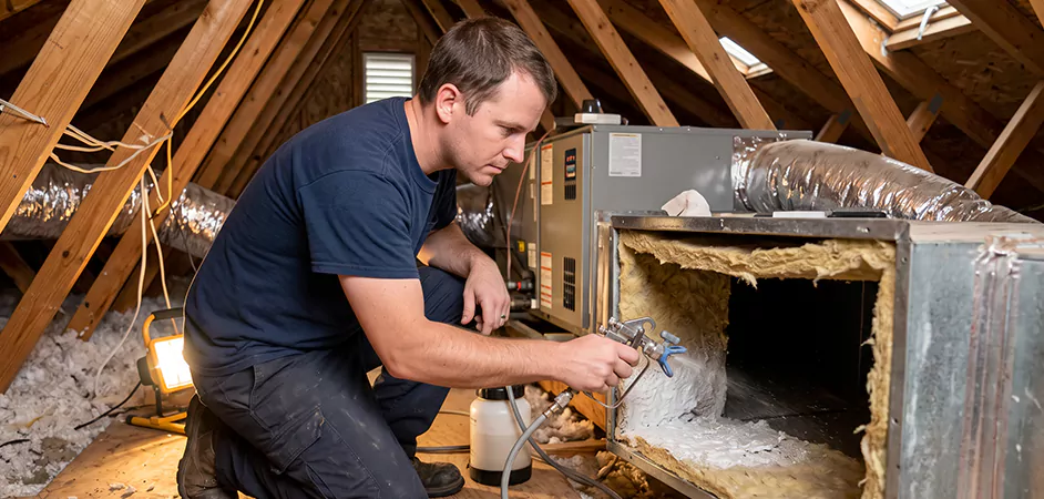 Duct Liner Encapsulation in Plano