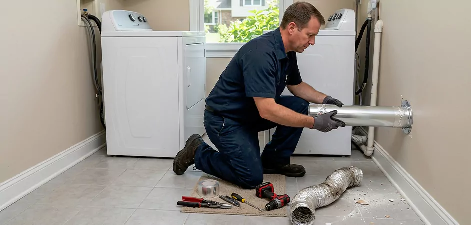 Dryer Vent Replacement in Plano