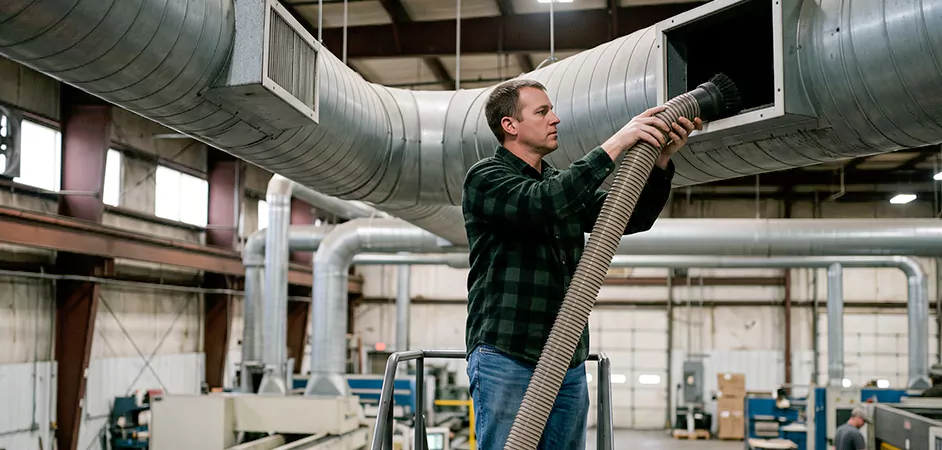 Post-Construction Duct Cleaning in Plano