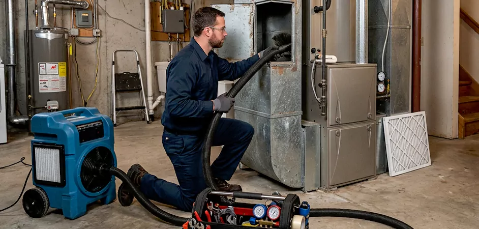 HVAC Tune Up and Duct Cleaning in Plano