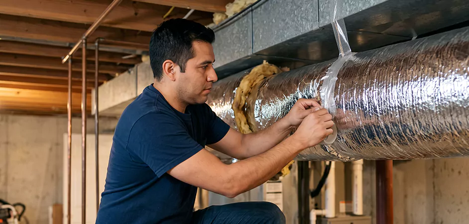 Duct Insulation Upgrade in Plano