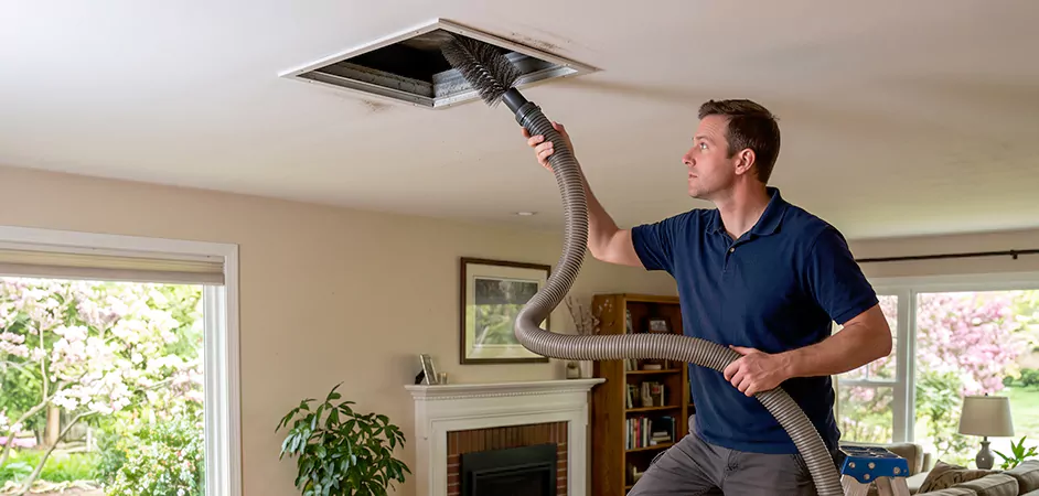 Commercial Spring Duct Cleaning in Plano